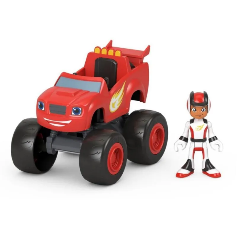 CARRINHO BLAZE VEICULO+FIGURA (COR SORTIDA = 1 UND)