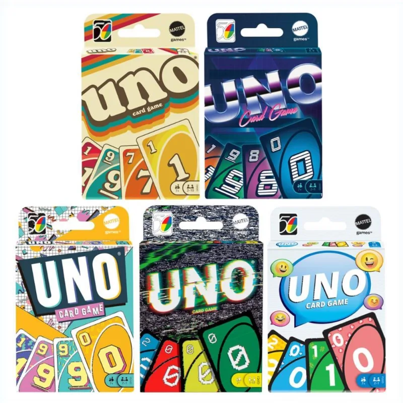 JOGO DE CARTAS UNO ICÔNICO DÉCADAS (S)