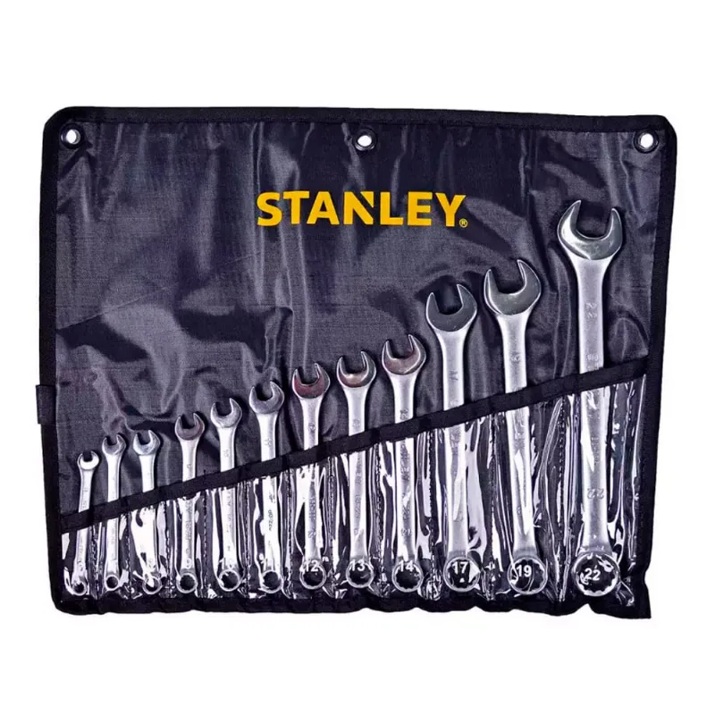 Jogo de Chave Combinada 6 a 22mm 12 Peças Stanley STMT80932-840 STMT80932-840