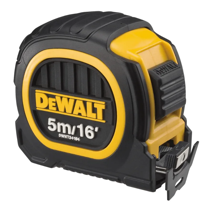 Trena Emborrachada DUO 5M-16"x25mm Dewalt DWHT34194L DWHT34194L