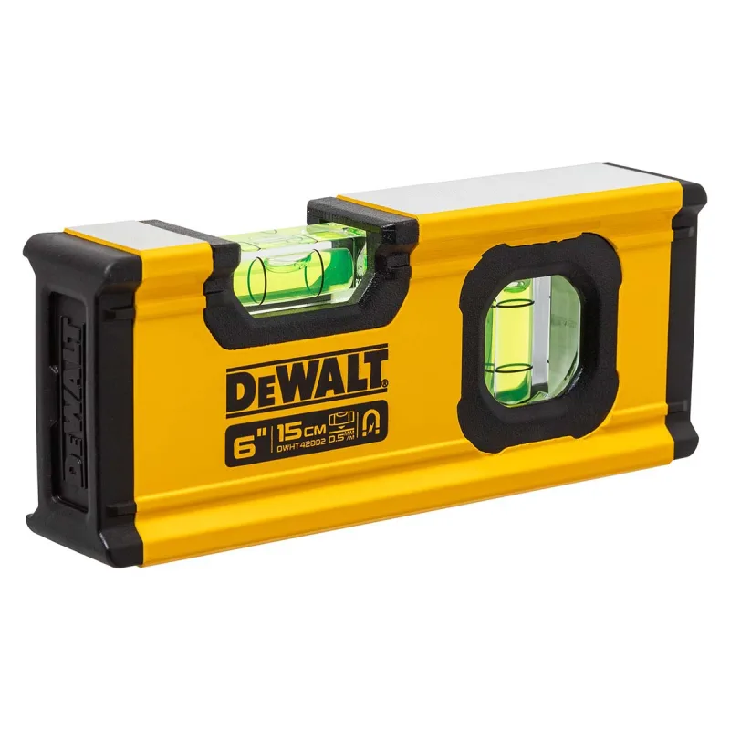 Nível de Alumínio 6” Dewalt com Base Magnética - Dewalt - Ferramentas