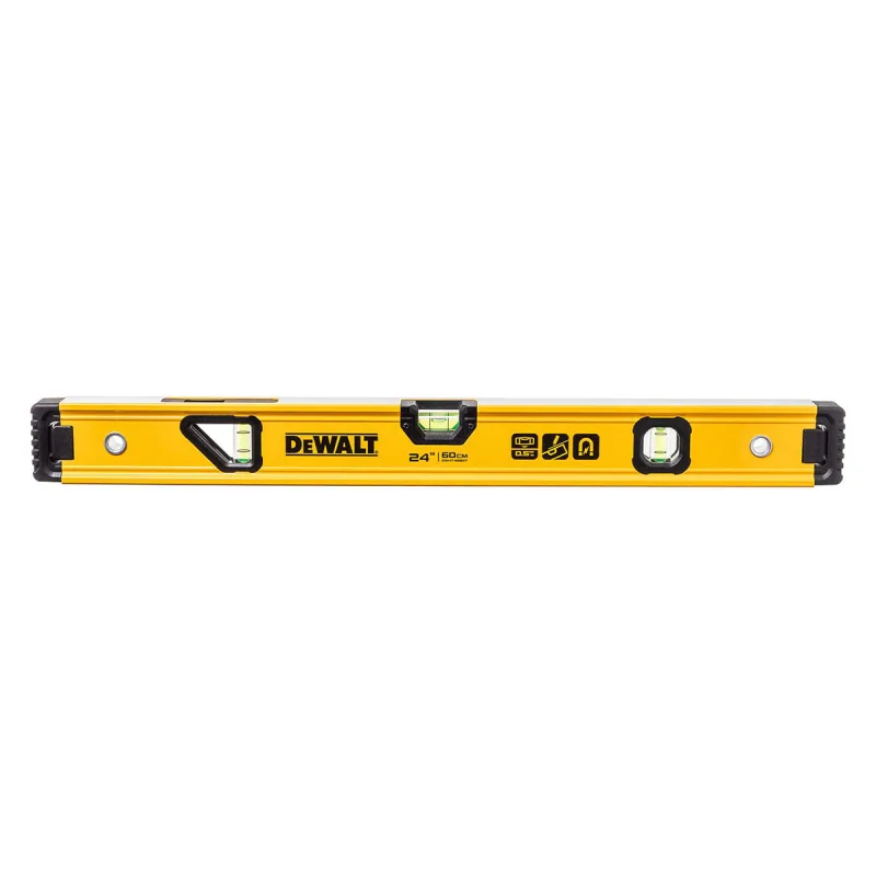 Nível de Alumínio 24” Dewalt com Base Magnética - Dewalt - Ferramentas