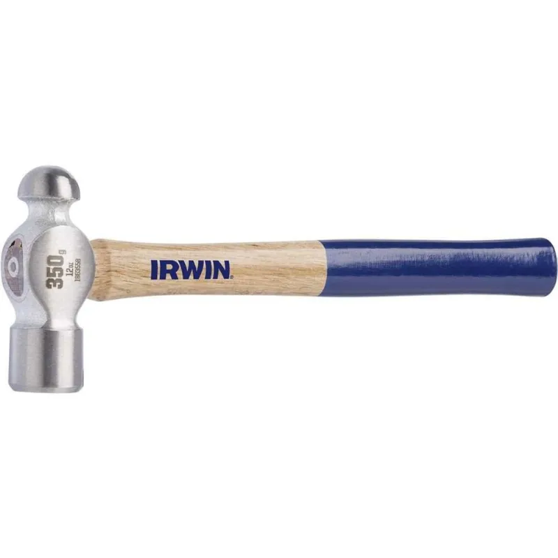 Martelo Bola 350 G Cabo De Madeira 1863558la Irwin - Cabeça Plana E Esférica, Aço Carbono Forjado,