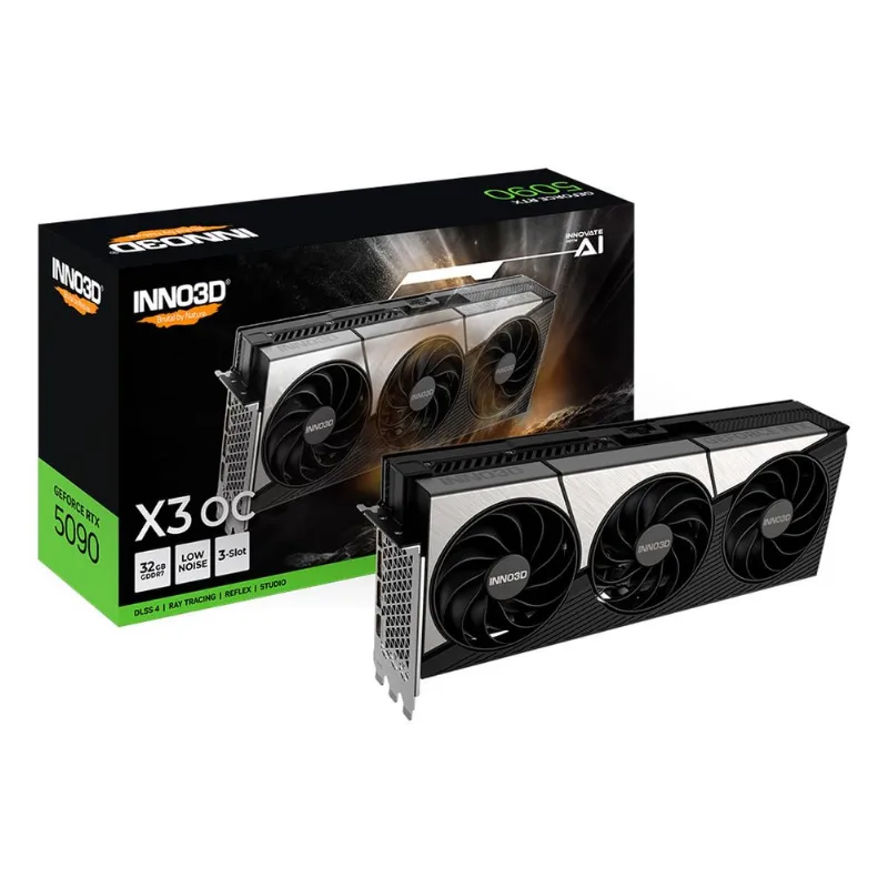 GPU RTX 5090 X3 OC 32GB GDDR7 512 Bit Inno3d