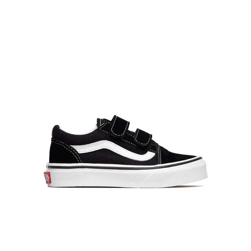 Tênis Vans Kids Old Skool V Preto/Branco VN000VHE6BT.27