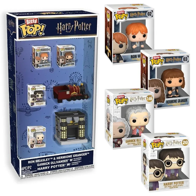 Funko Bitty Pop Harry Potter Bundle 6 Pack Hogwarts Express
