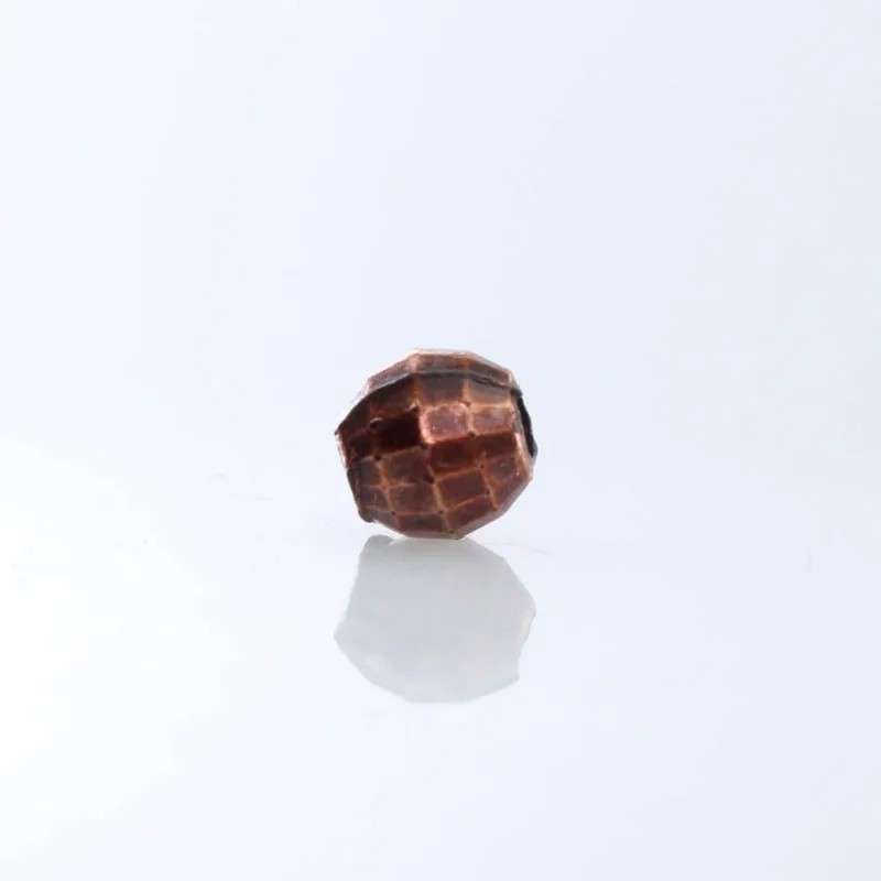 Bola Globinho Passante 05Mm Em Abs Com 50G 095 - Cobre Velho 095