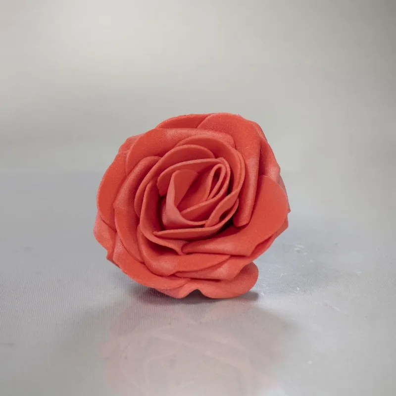 Flor De Eva 7Cm Com 05 Unidades 026 - Vermelho 026