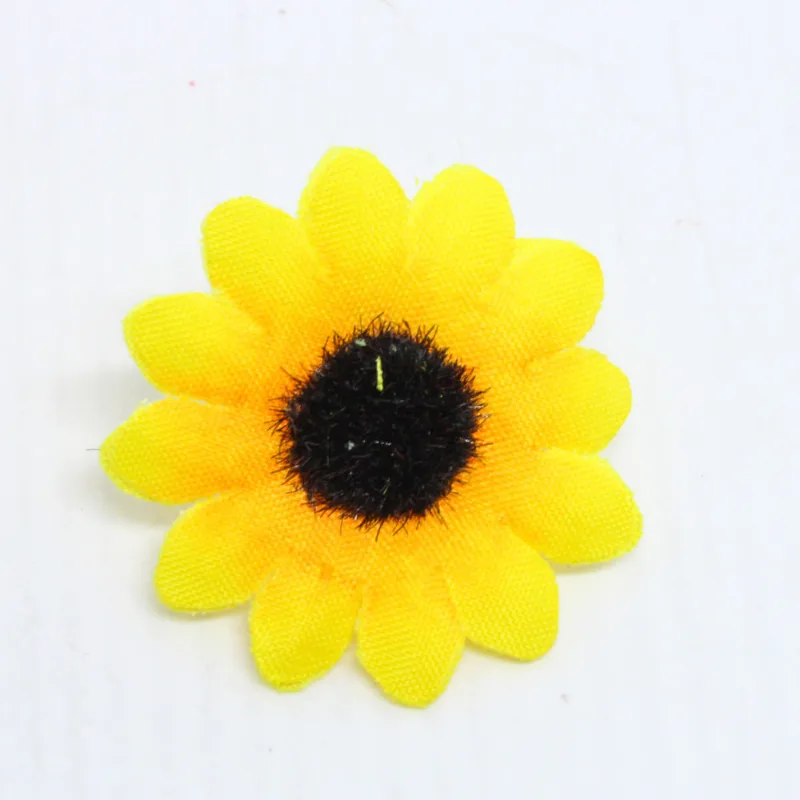 Girasol 30Mm Em Poliester Com 20 Peças 228 - Amarelo