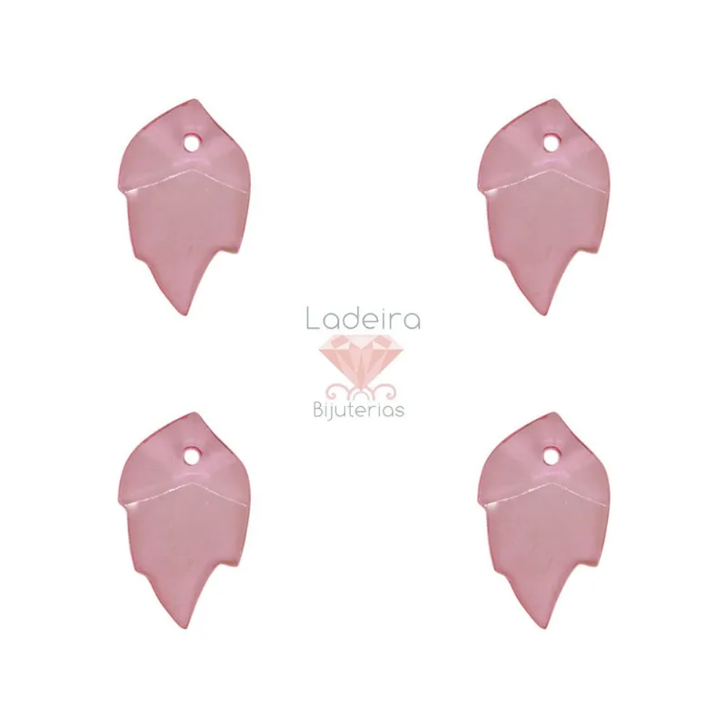 Pingente Asa De Anjo 15X20mm Em Acrilico Com 50Gr 004 - Rosa 04