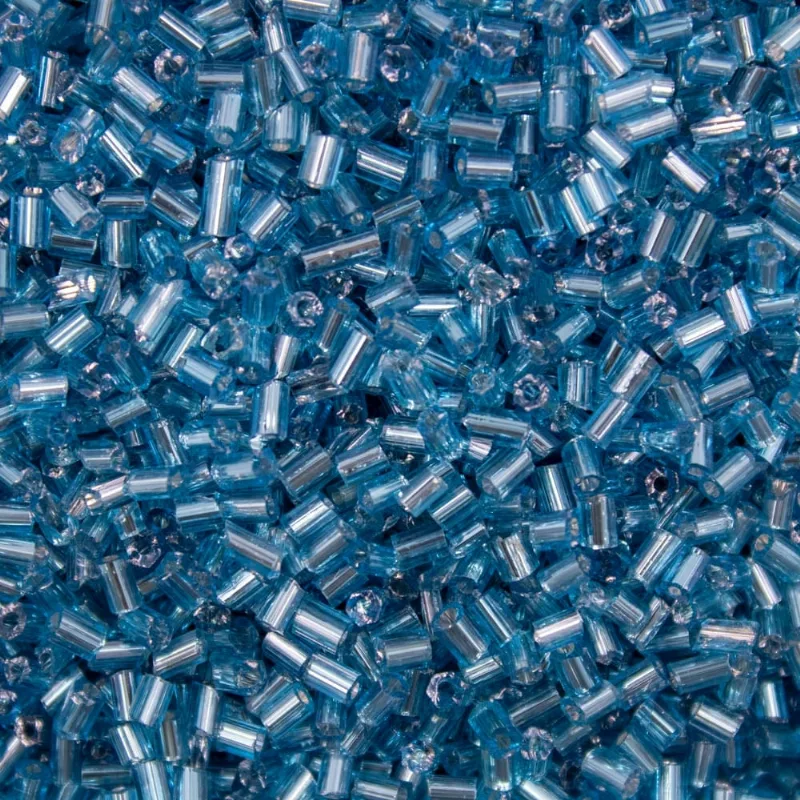 Vidrilho 2.2MM em Vidro com 45G 023M - Azul Claro 23B