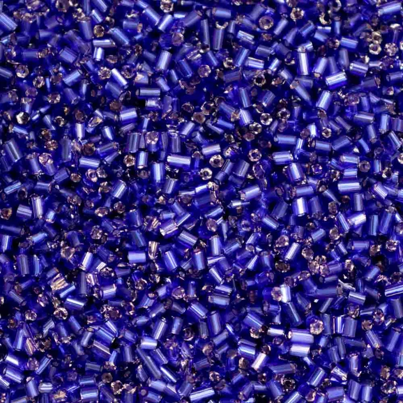 Vidrilho 2.2MM em Vidro com 45G 028M - Azul Royal 28