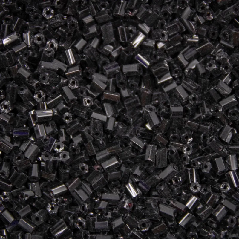 Vidrilho 2.2MM em Vidro com 45G 049M - Preto