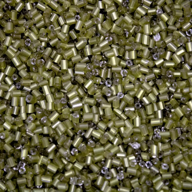 Vidrilho 2.2MM em Vidro com 45G 144M - Verde Bebê 144
