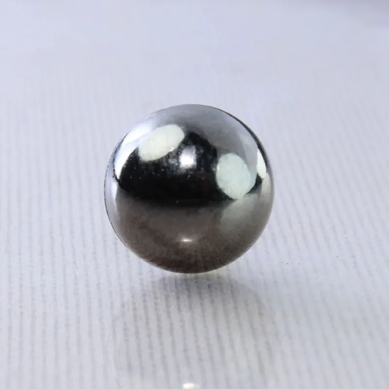 Chaton Meia Bola Para Rebite 06Mm Em Abs Com 25Gr Grafite
