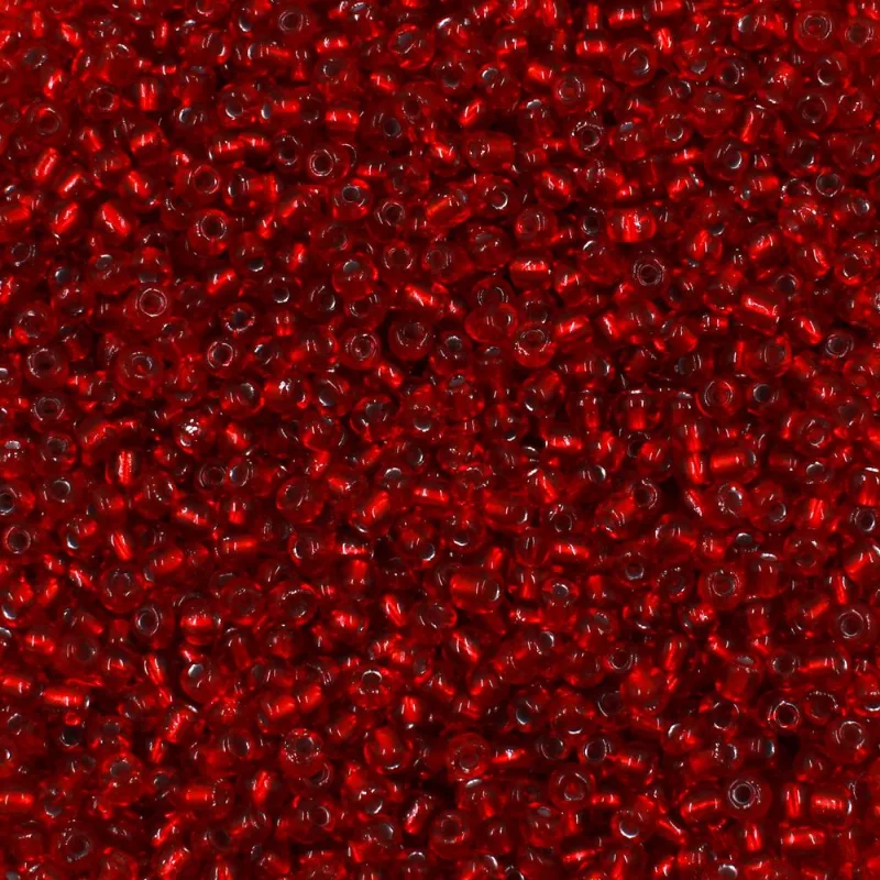 Miçangão Miolo 3.6Mm (6/0) Em Vidro Com 45G 201 - Vermelho