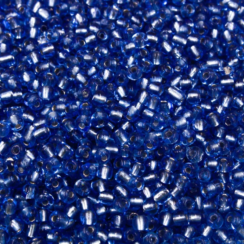 Miçangão Miolo 3.6Mm (6/0) Em Vidro Com 45G 215 - Azul Jeans Claro