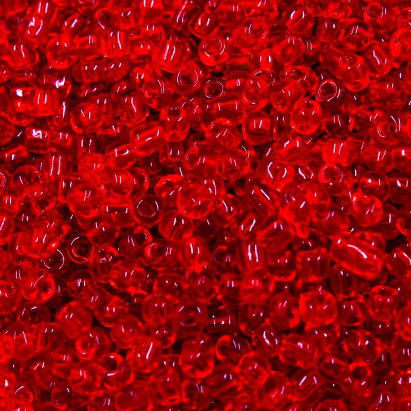 MIÇANGÃO FOSCO 3.6MM (6/0) EM VIDRO COM 45G 201 - Vermelho