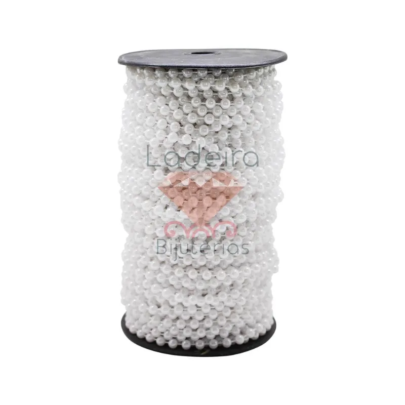 ALJOFRE PEROLA 05MM EM ABS COM 01 METRO 209 - Branco 209