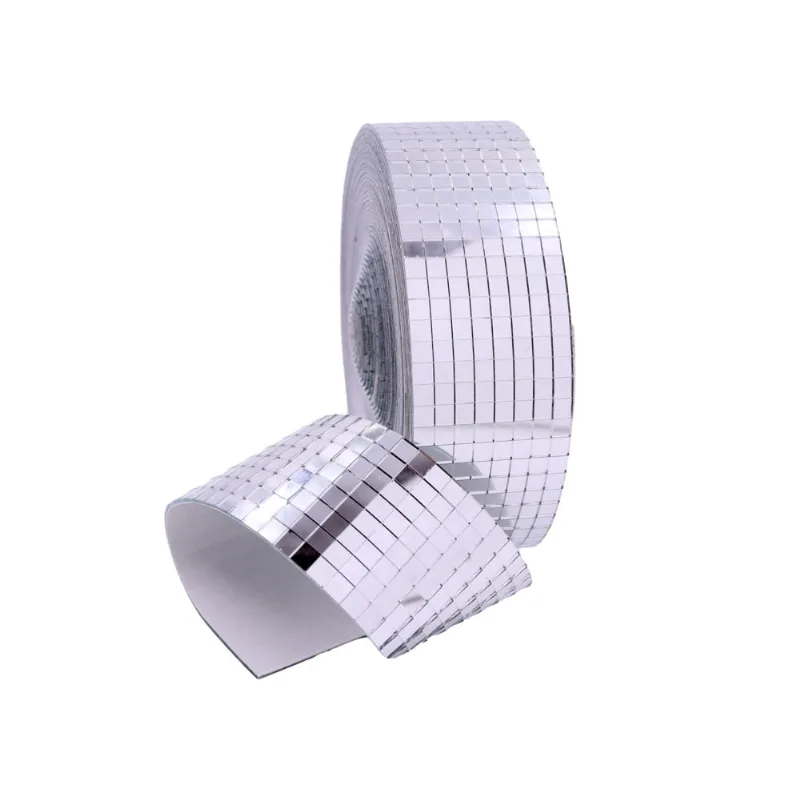 FAIXA DE ESPELHO 5X5MM EM VIDRO COM 01 METRO 077 - Prata