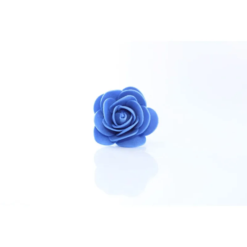 Flor 40Mm Em Eva Com 05 Peças 978 - Azul Royal