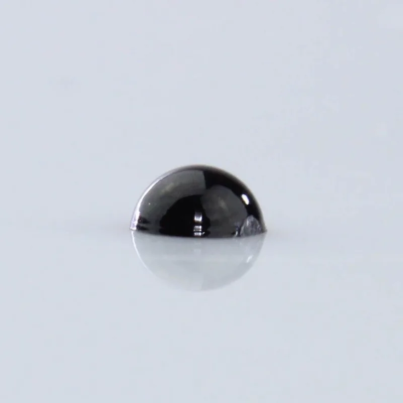 Chaton Para Colagem Meia Bola 06Mm Em Acrilico Com 50Gr 225 - Preto Z25