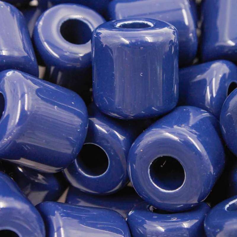 TUBO PASSANTE LEITOSO 16x16MM EM ACRILICO COM 50G 237 - Azul Royal