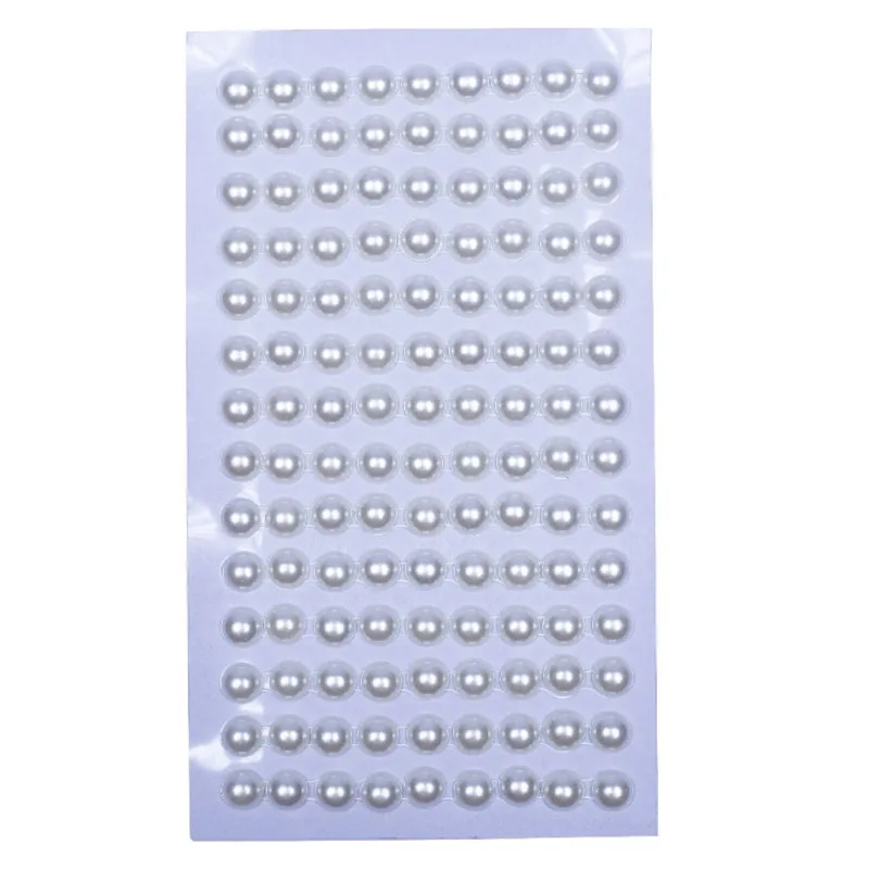 Cartela De Meia Perola 4Mm Com 01 Unidade Pequena 224 - Perola