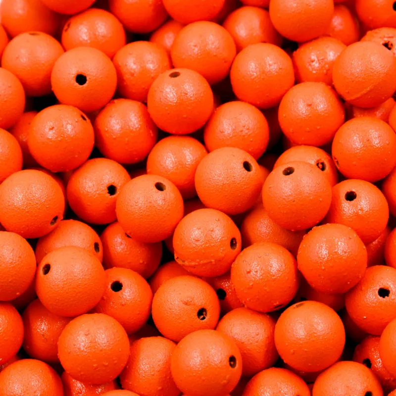 BOLA PASSANTE METALIZADA 10MM EM ABS COM 50G 035M - Laranja Neon