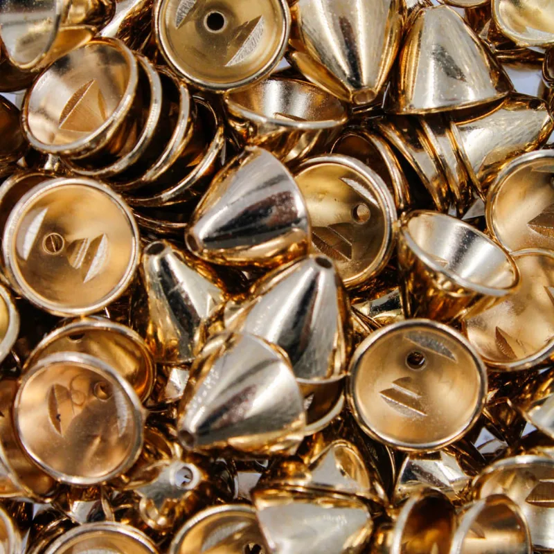 Tulipa Funil 13Mm Em Abs Com 50Gr 073 - Dourado