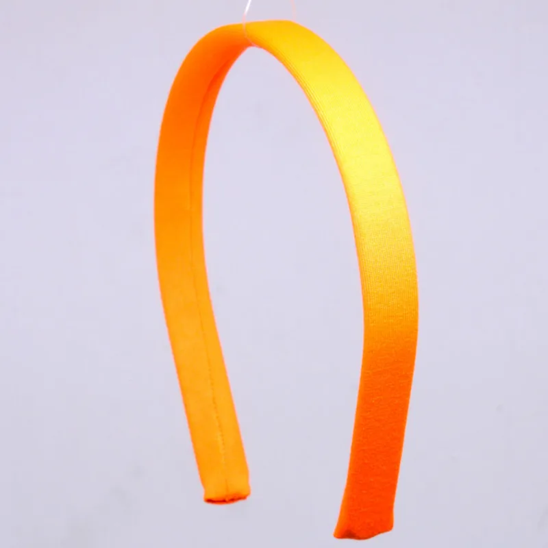 Tiara Encapada 15Mm Em Suplex Com 02 Peças 035M - Laranja Neon