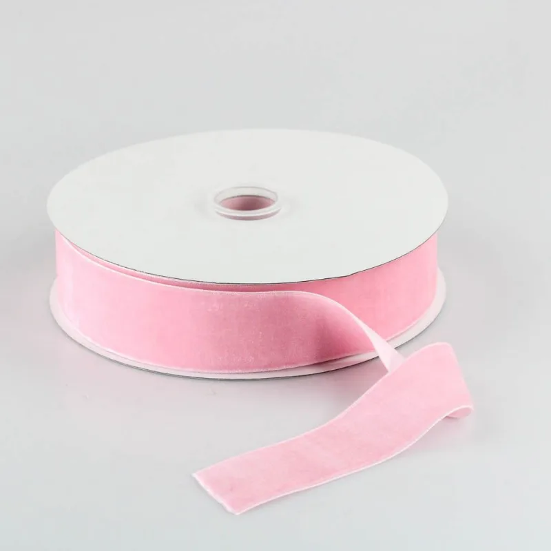 FITA DE VELUDO 40MM EM POLIESTER COM 01 METRO 242 - Rose