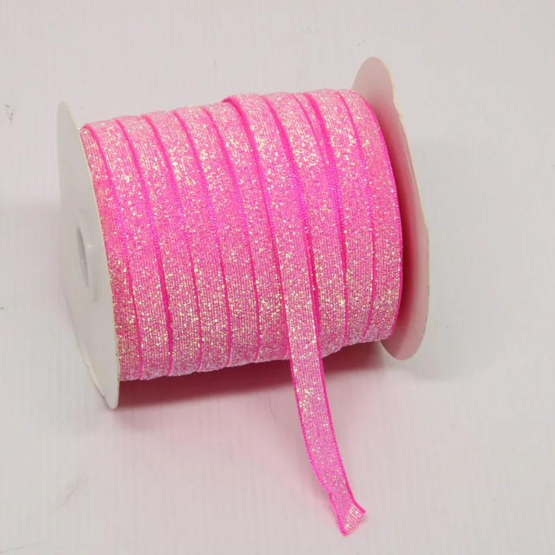 FITA LUREX ESPONJADA 10MM EM POLIESTER COM 01 METRO 034M - Pink Neon 034