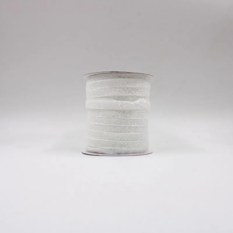 FITA LUREX ESPONJADA 10MM EM POLIESTER COM 01 METRO 209 - Branco 209