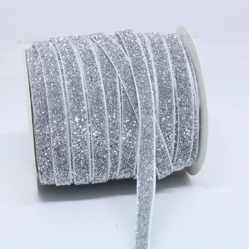 FITA LUREX ESPONJADA 10MM EM POLIESTER COM 01 METRO 235 - Prata
