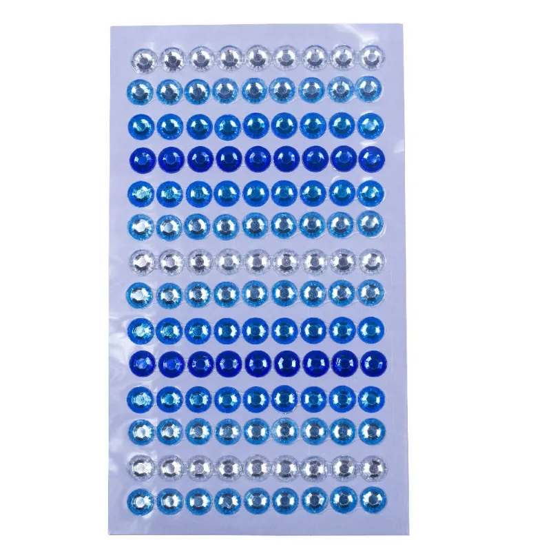Cartela Adesiva De Chaton 8Mm Com 01 Cartela Pequena 237 - Azul Royal