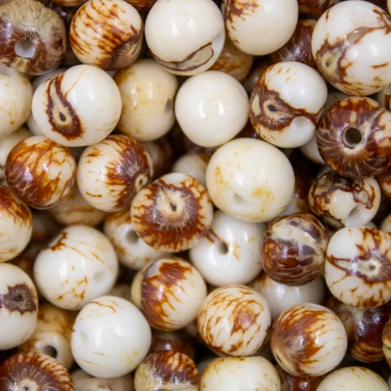 Semente De Açai Passante Com 75G A309 - Marrom Mesclado
