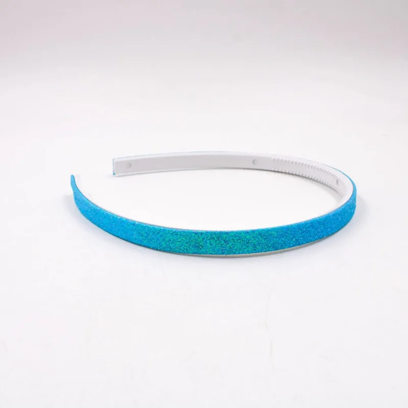 Tiara Encapada Paete 08Mm Em Plastico Com 02 Unidades Azul