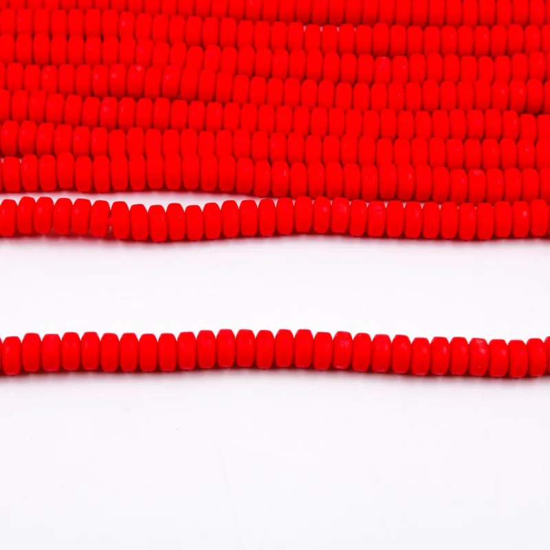 Disquinho Passante 03X07mm Em Pvc Com 01 Fios 201 - Vermelho