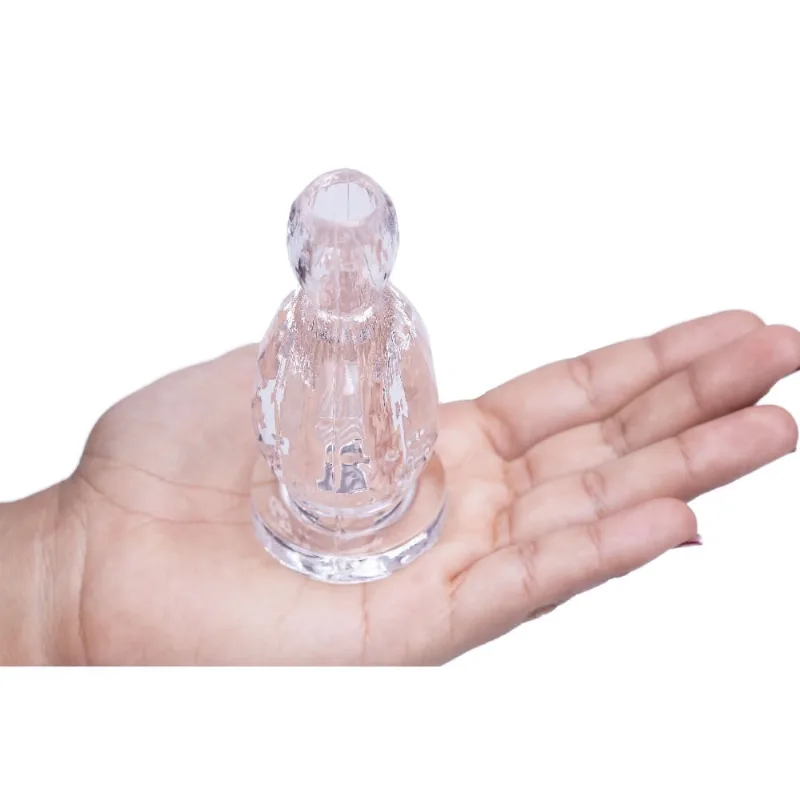 PUXADOR ACRILICA 88X45MM COM 01 PEÇA Cristal Transparente