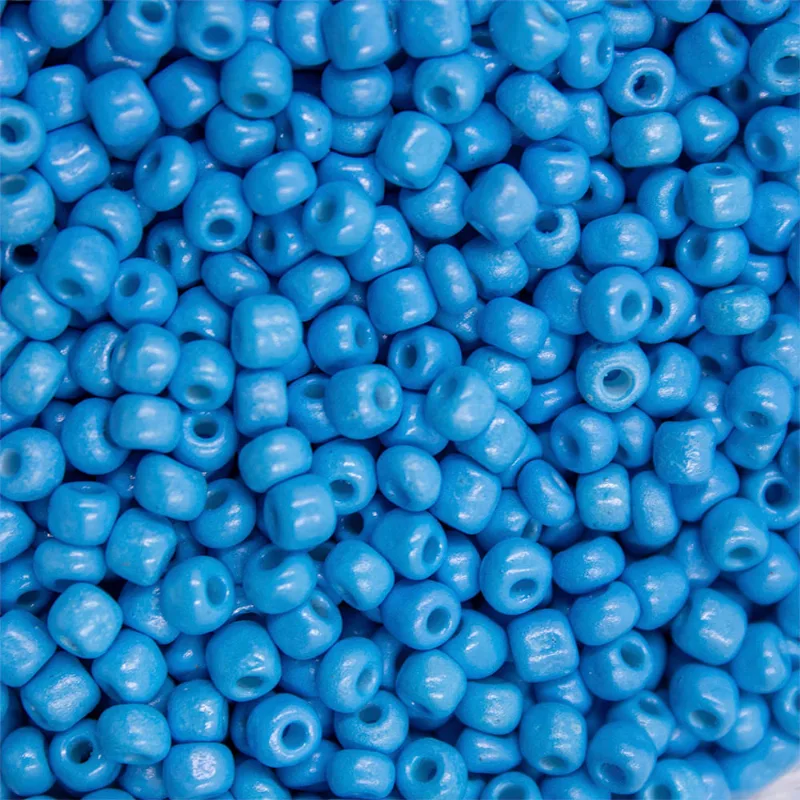 MIÇANGA REGULAR 3.6MM (6/0) EM VIDRO COM 45G 212 - Azul Claro