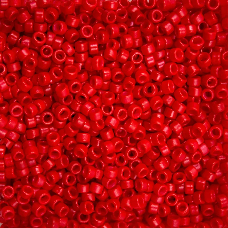 Miçanga Regular 2.5Mm (10/0) Em Vidro Com 45G 201 - Vermelho