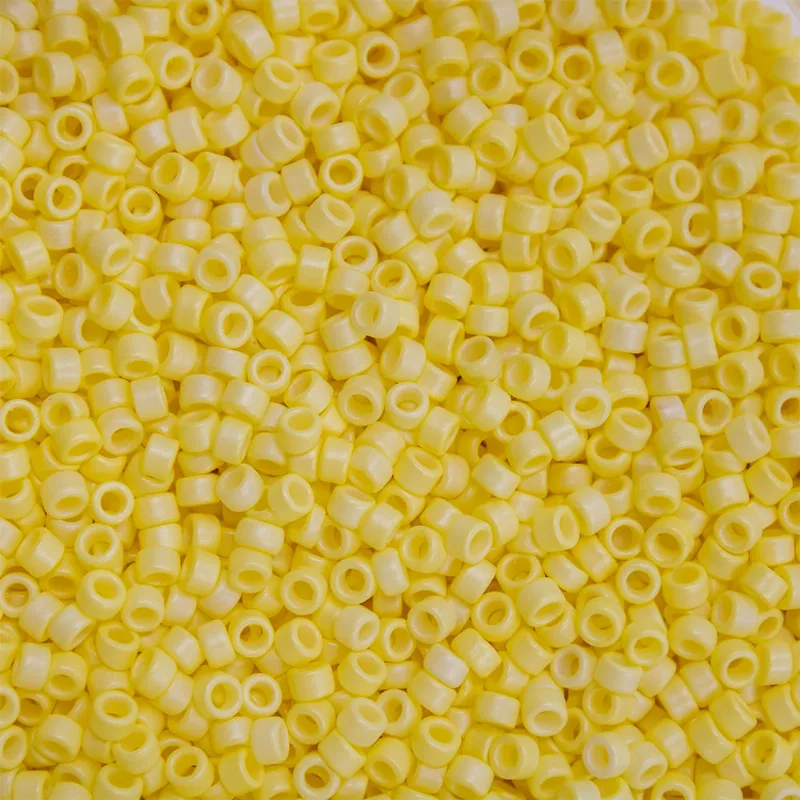 Miçanga Regular 2.5Mm (10/0) Em Vidro Com 45G 222 - Amarelo Bebe