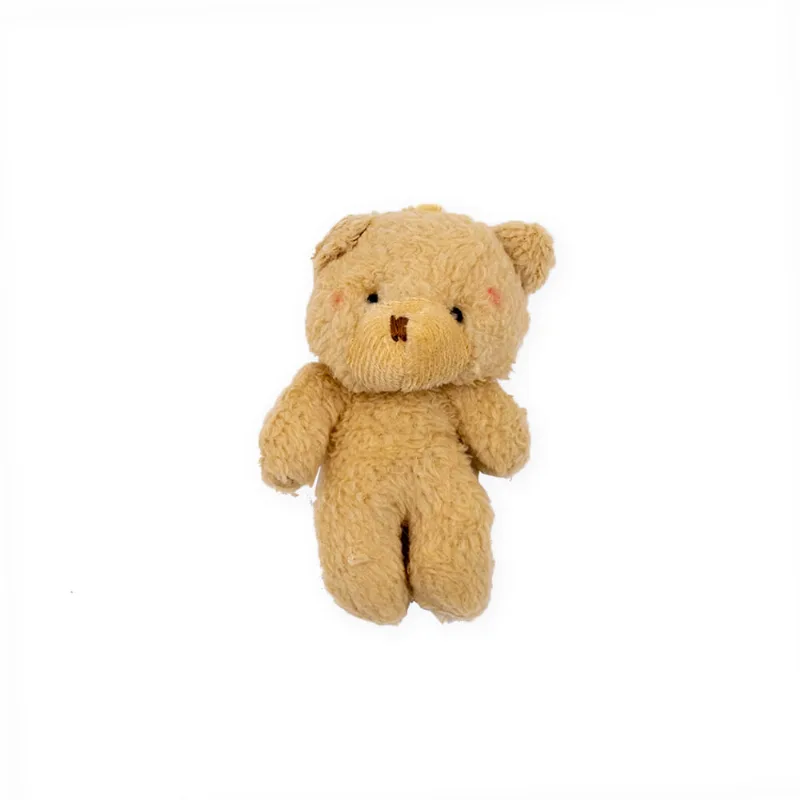 Urso De Pelucia Felpudo 110Mm Com 02 Peças 499 - Marrom