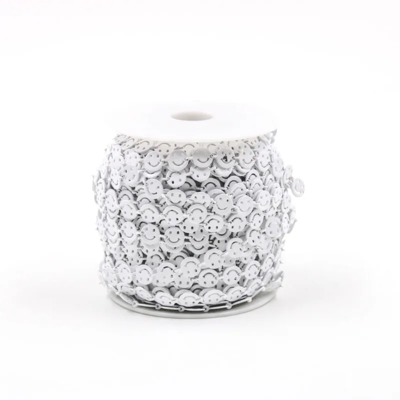 ALJOFRE SMILE 8MM EM LATÃO COM 01 METRO 209 - Branco 209