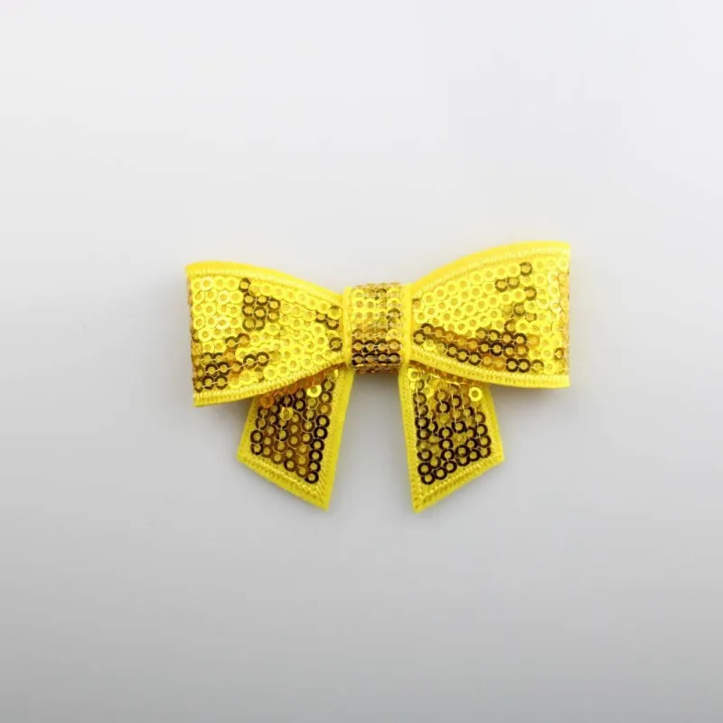 Laço Com Paete 77Mm Em Poliester Com 05 Peças 203 - Amarelo Canario