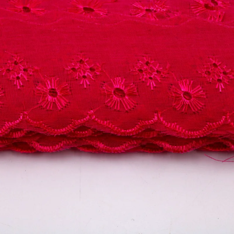 Bordado Inglês 05Cm Em Poliéster Com 01 Metro 330 - Pink