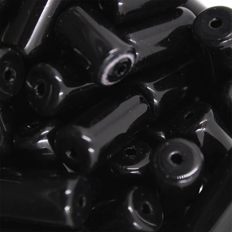 Firma Passante 20X10mm Em Vidro Com 50G 225 - Preto Z25