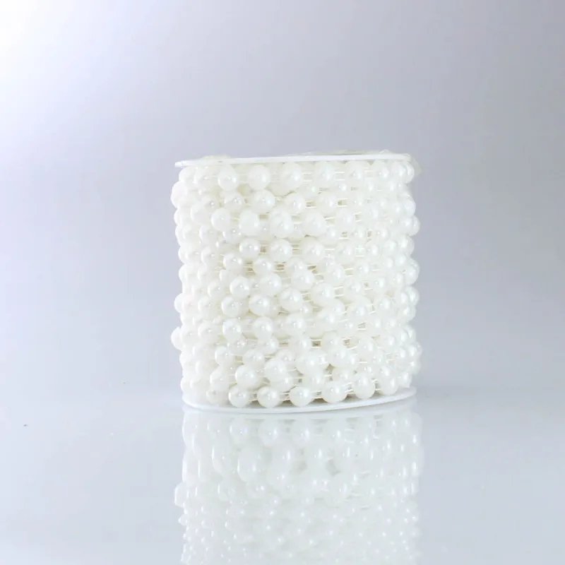 ALJOFRE MEIA PEROLA 08MM EM ABS COM 01 METRO 209 - Branco 209