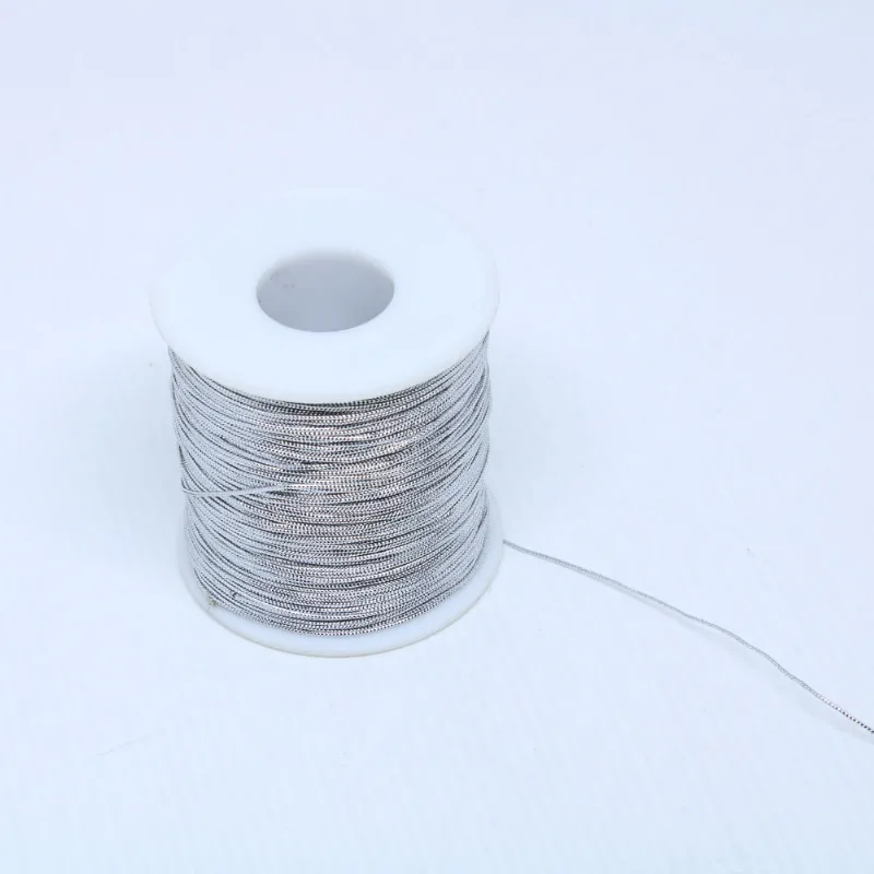 FIO METALIZADO 01MM EM PVC COM 01 METRO Niquel